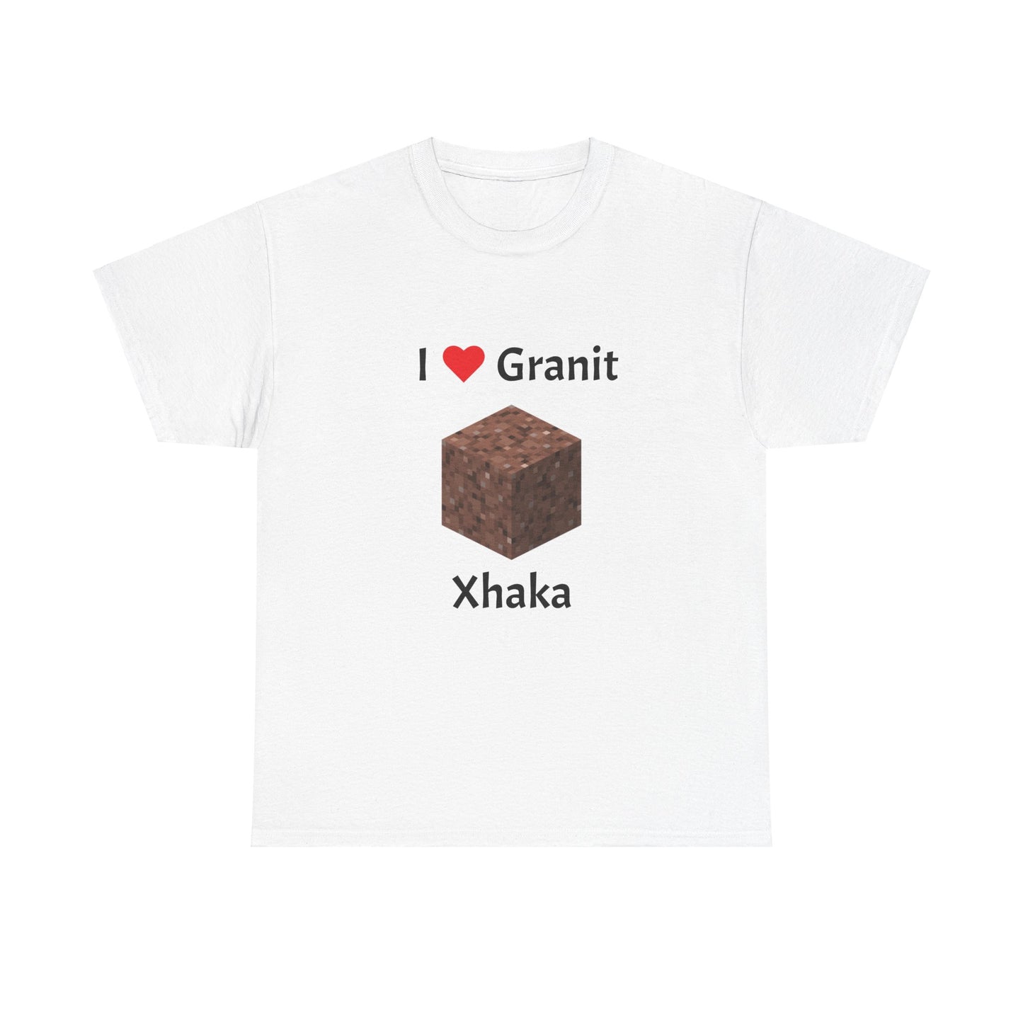 I Love Granit Xhaka Minecraft Granit Tshirt