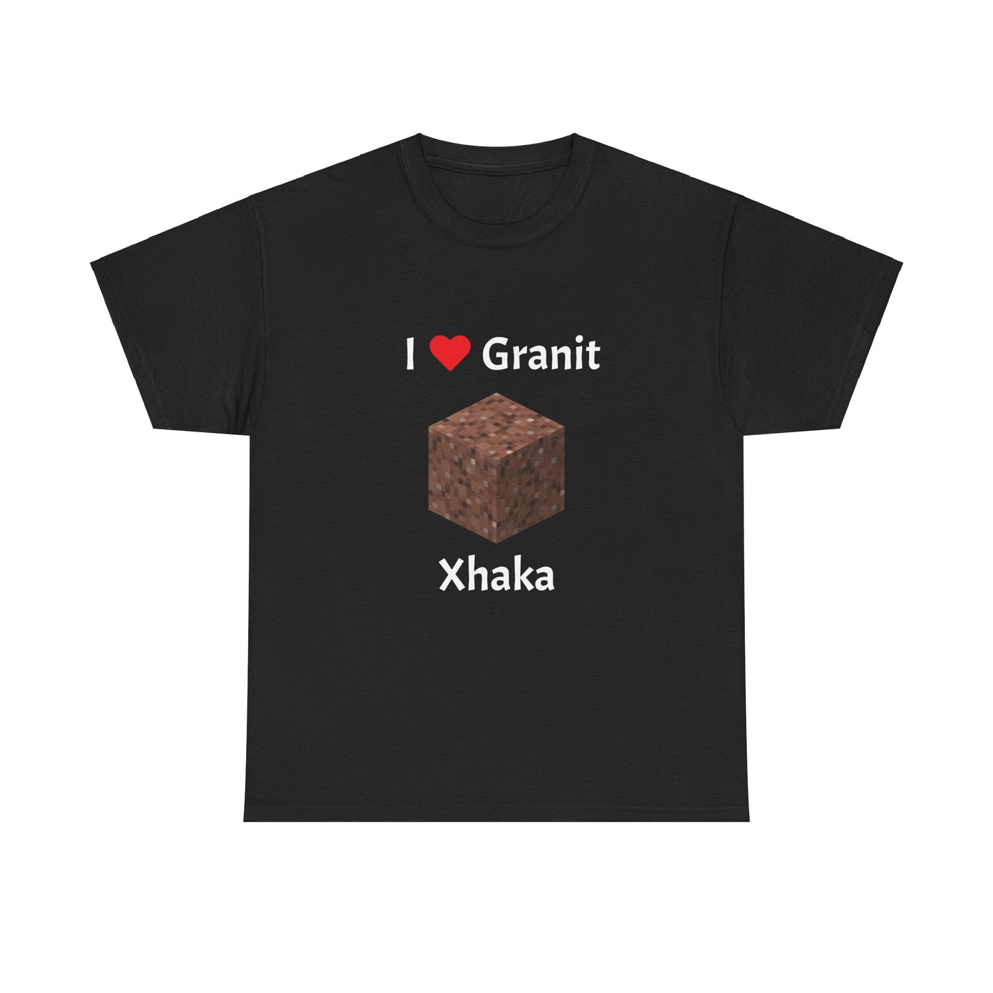 I Love Granit Xhaka Minecraft Granit Tshirt