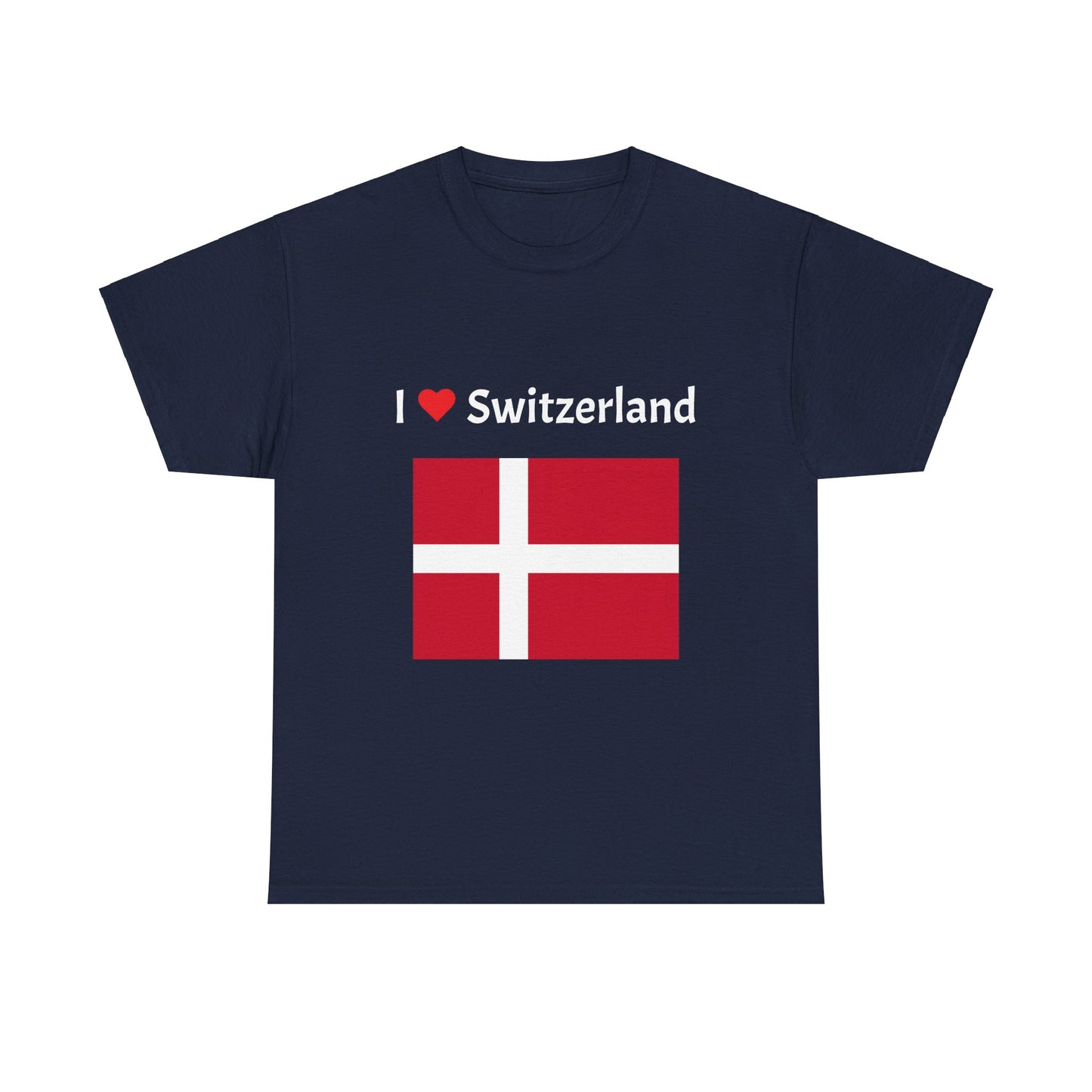 I love Switzerland Denmark T-Shirt