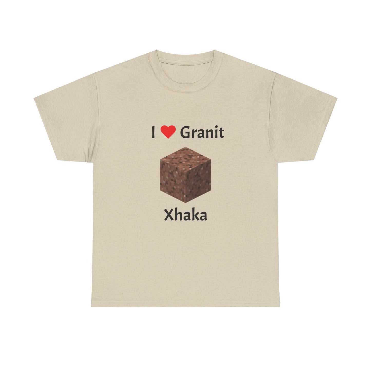 I Love Granit Xhaka Minecraft Granit Tshirt