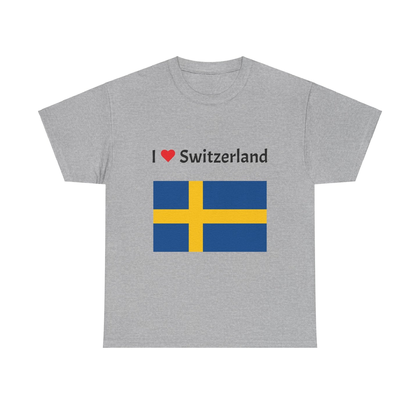 I love Switzerland Sweden Meme T-Shirt