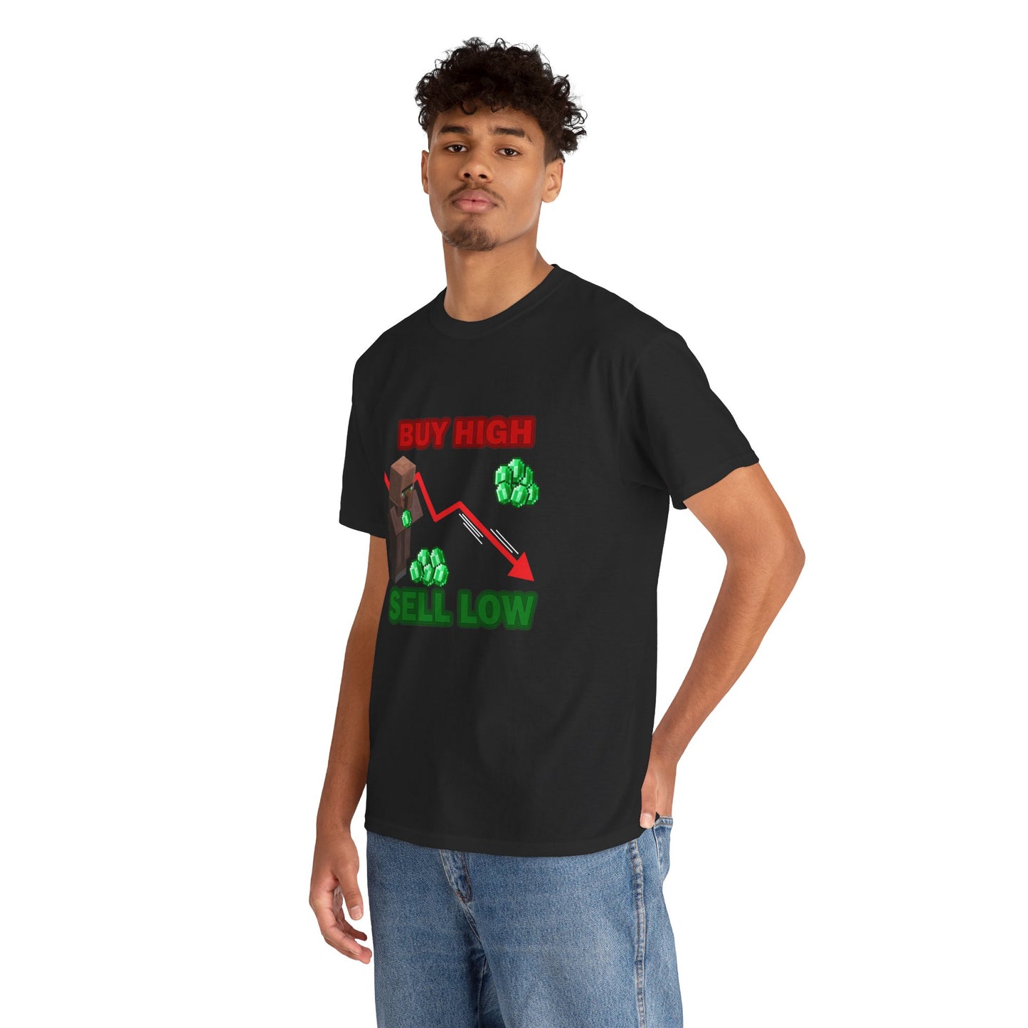 Buy High Sell Low Minecraft Trading T-Shirt