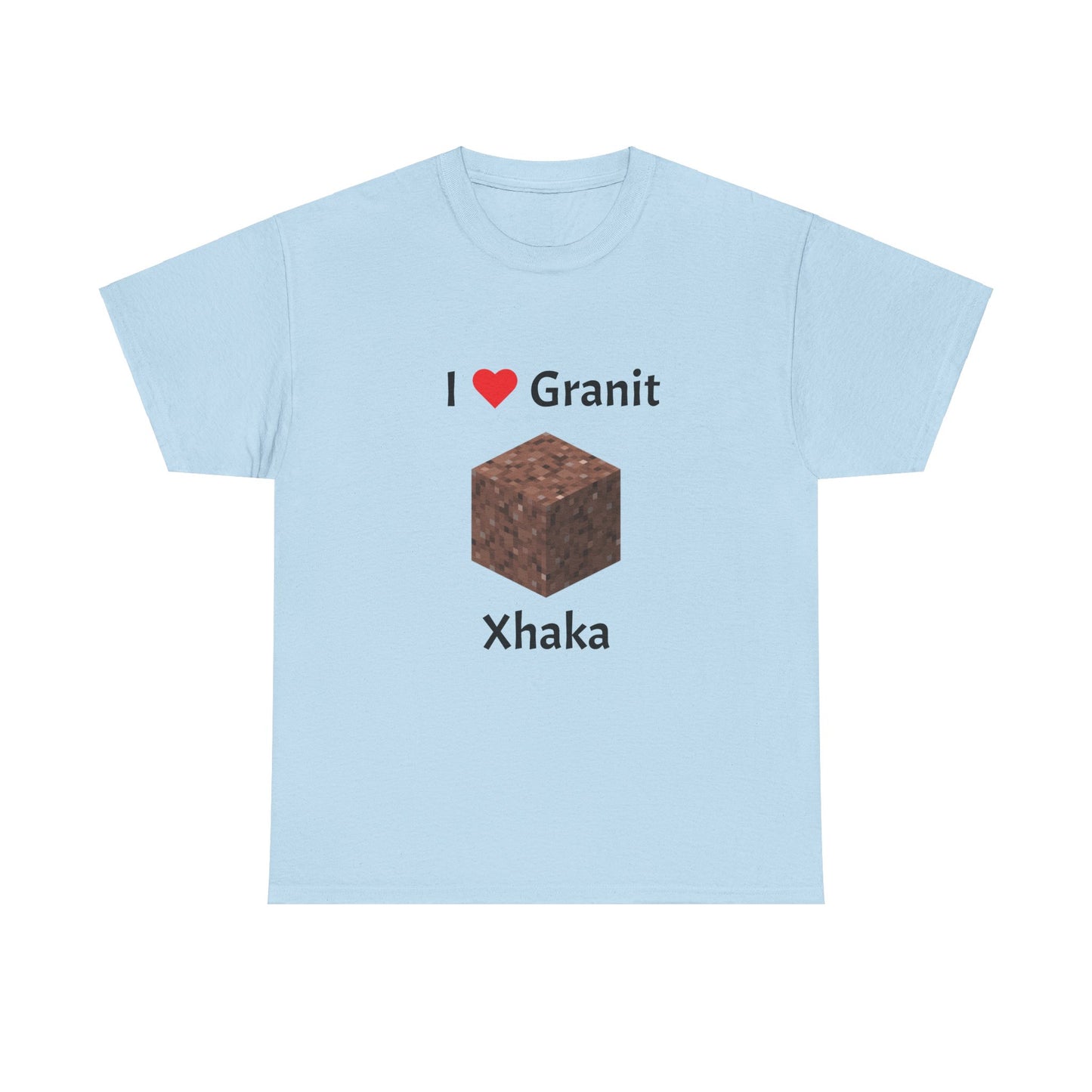 I Love Granit Xhaka Minecraft Granit Tshirt