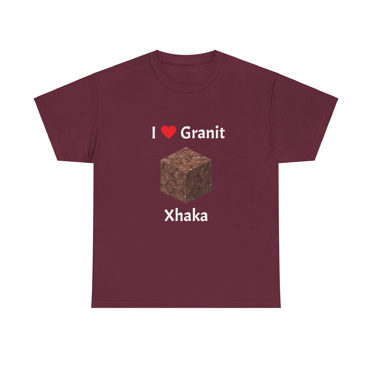 I Love Granit Xhaka Minecraft Granit Tshirt