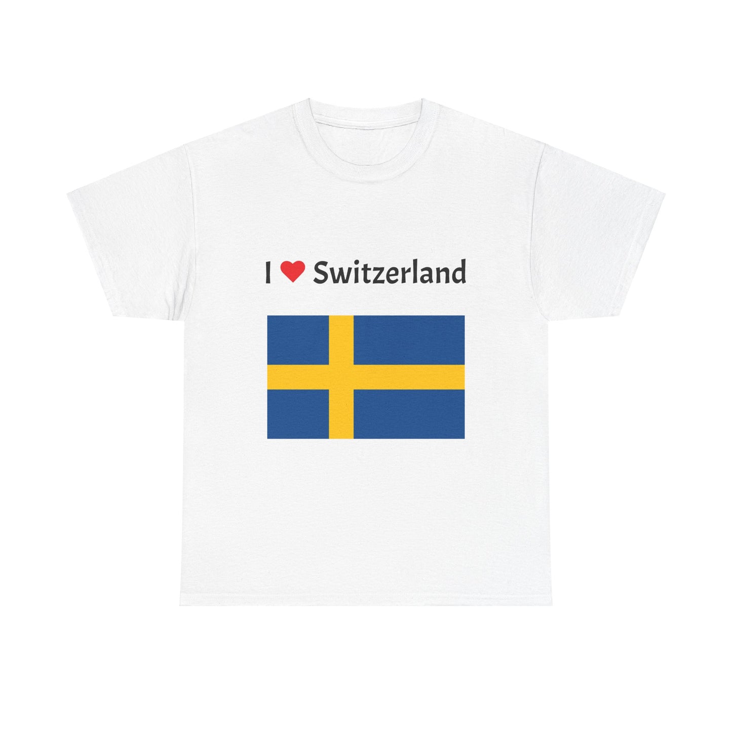 I love Switzerland Sweden Meme T-Shirt