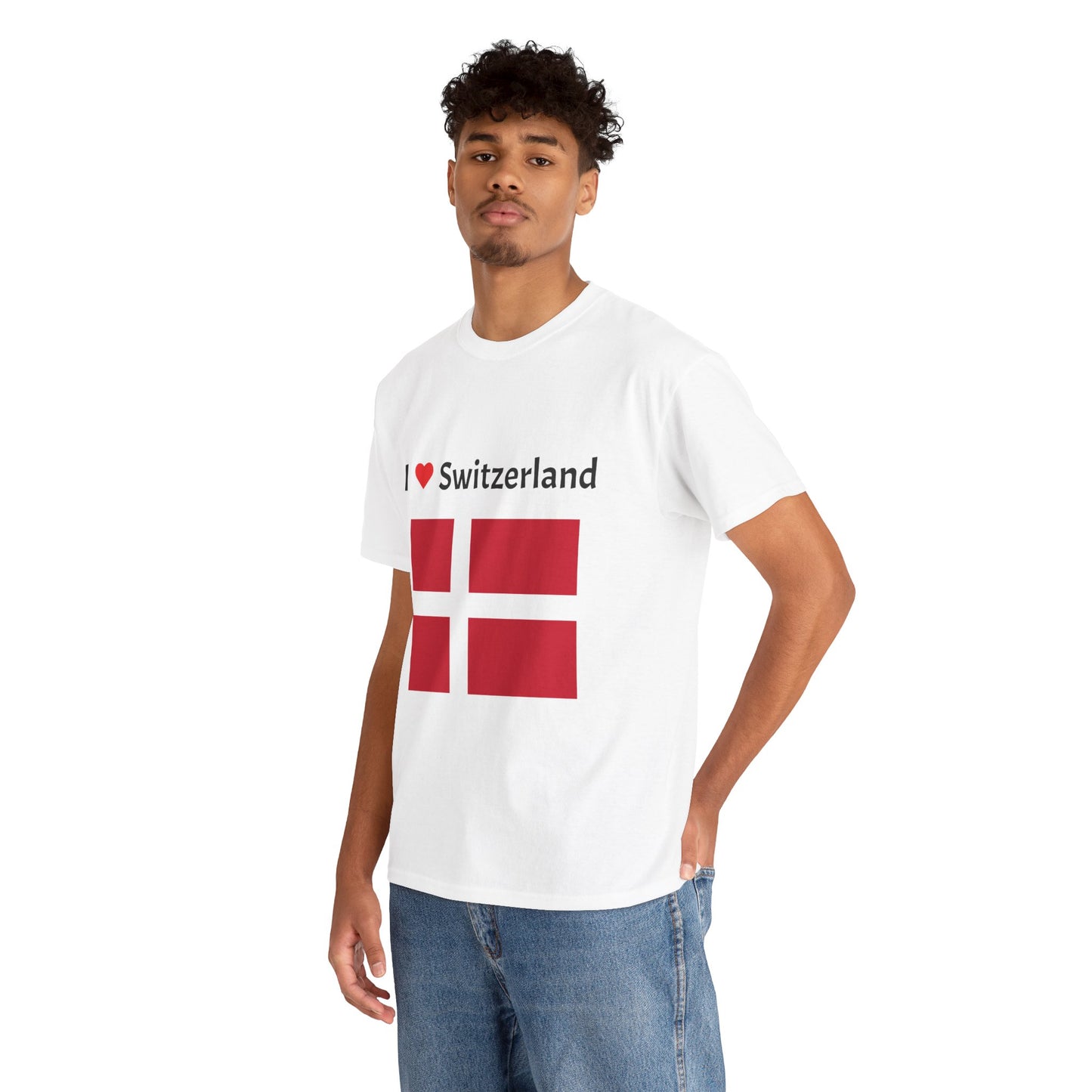 I love Switzerland Denmark T-Shirt