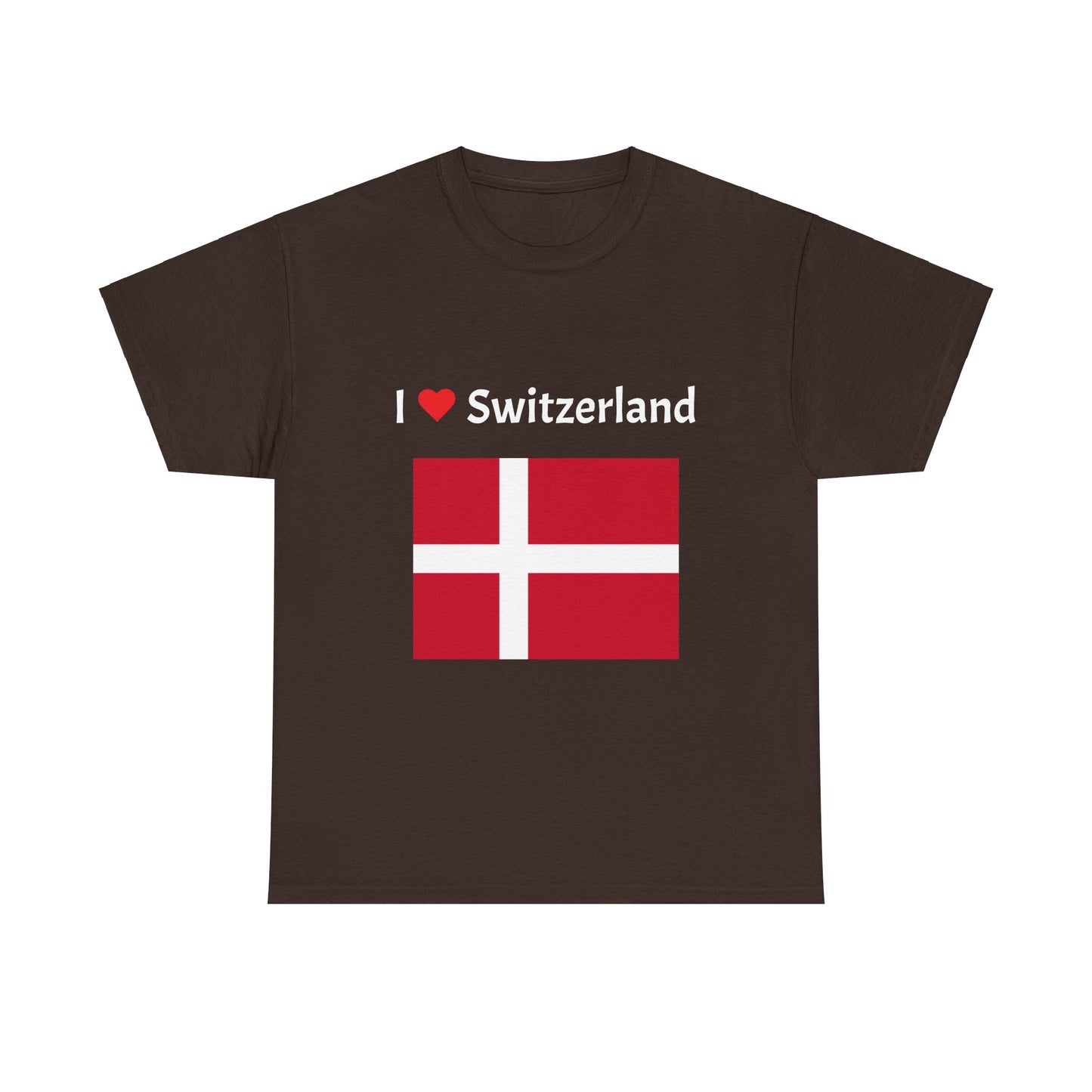 I love Switzerland Denmark T-Shirt
