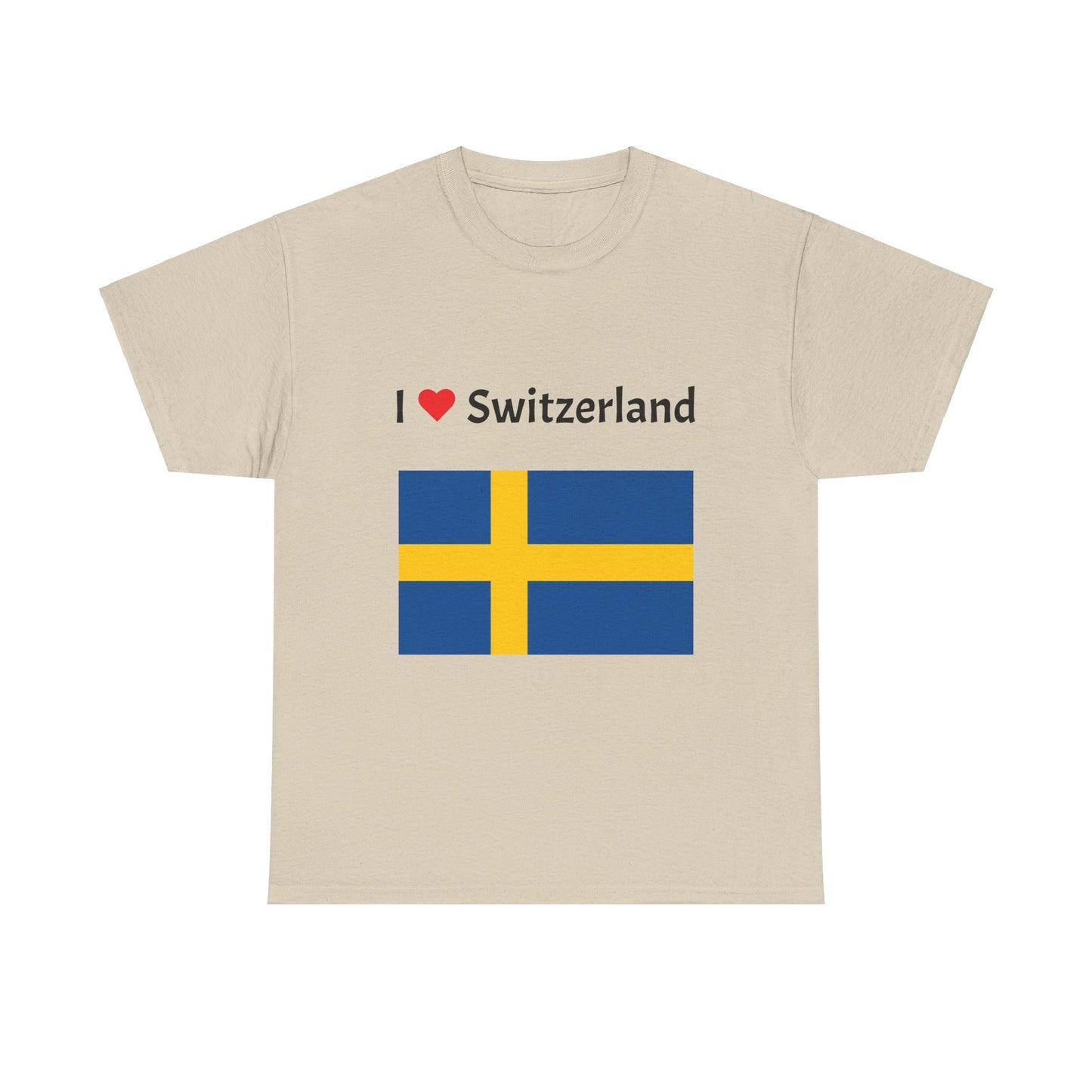 I love Switzerland Sweden Meme T-Shirt