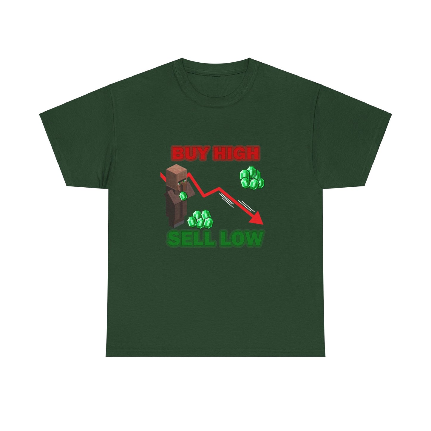 Buy High Sell Low Minecraft Trading T-Shirt