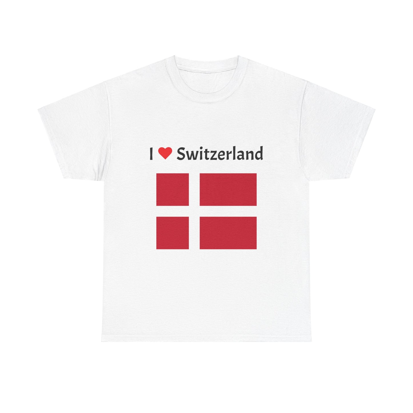 I love Switzerland Denmark T-Shirt