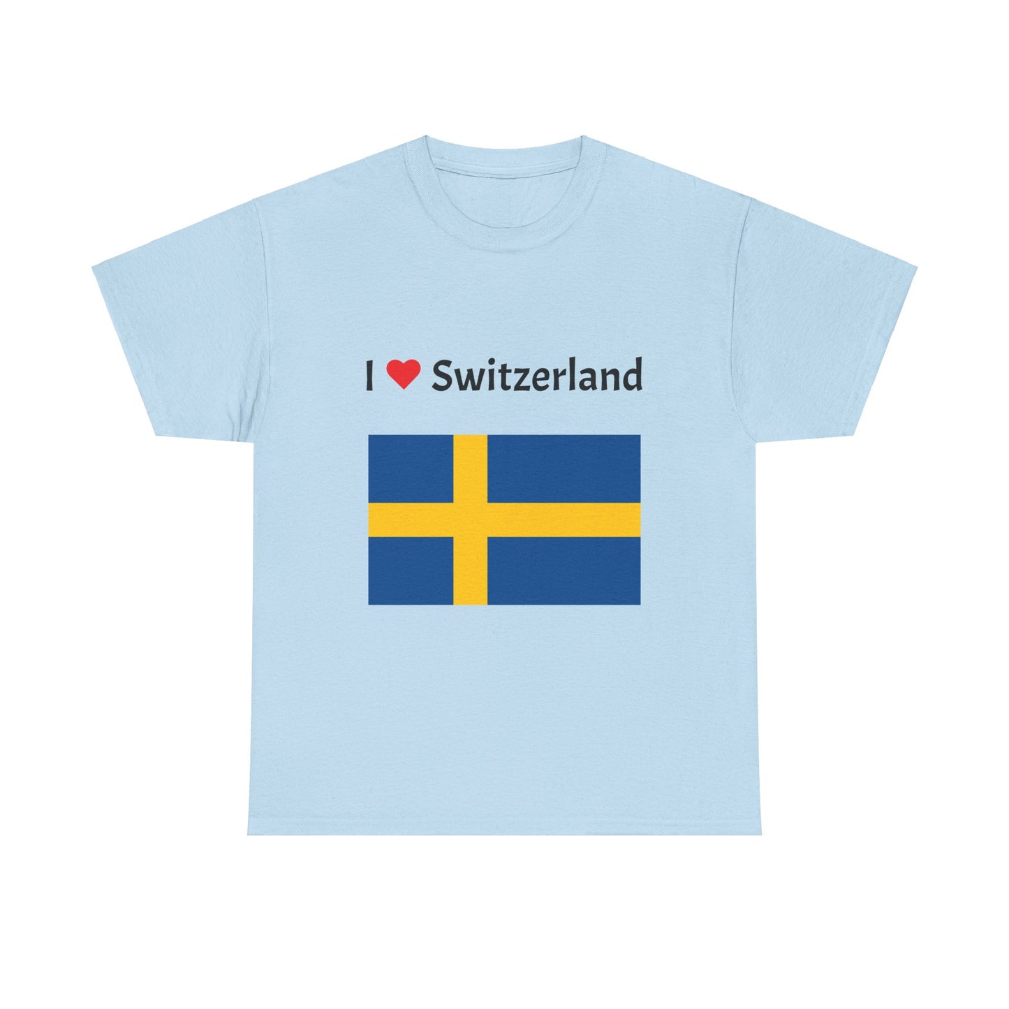 I love Switzerland Sweden Meme T-Shirt