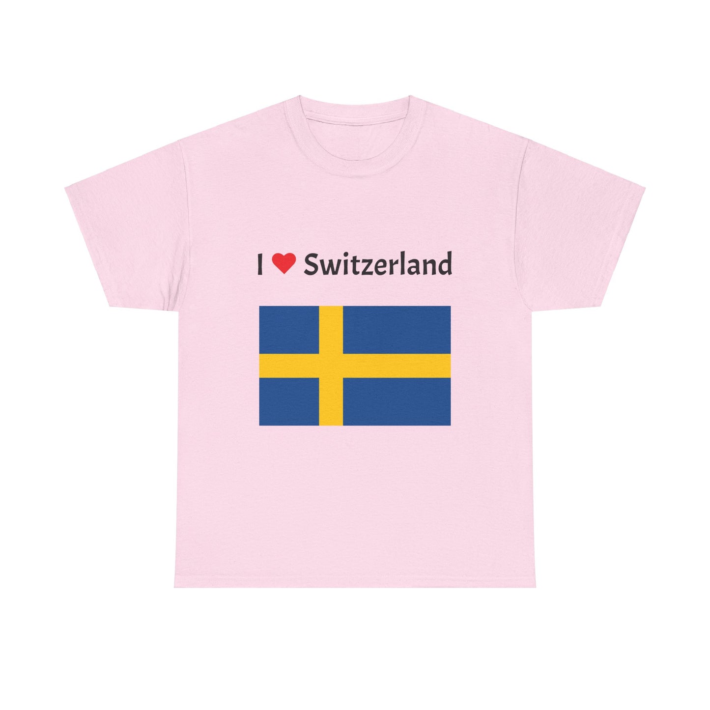 I love Switzerland Sweden Meme T-Shirt