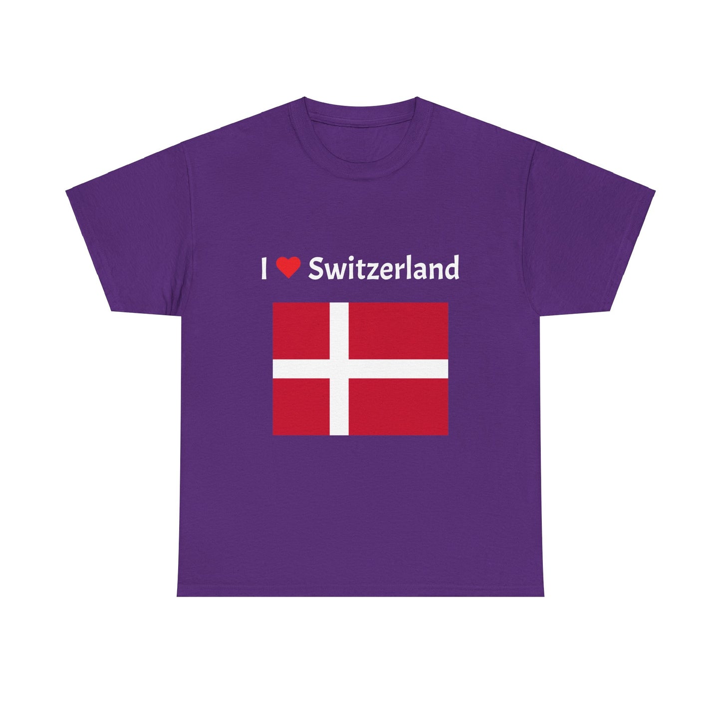 I love Switzerland Denmark T-Shirt