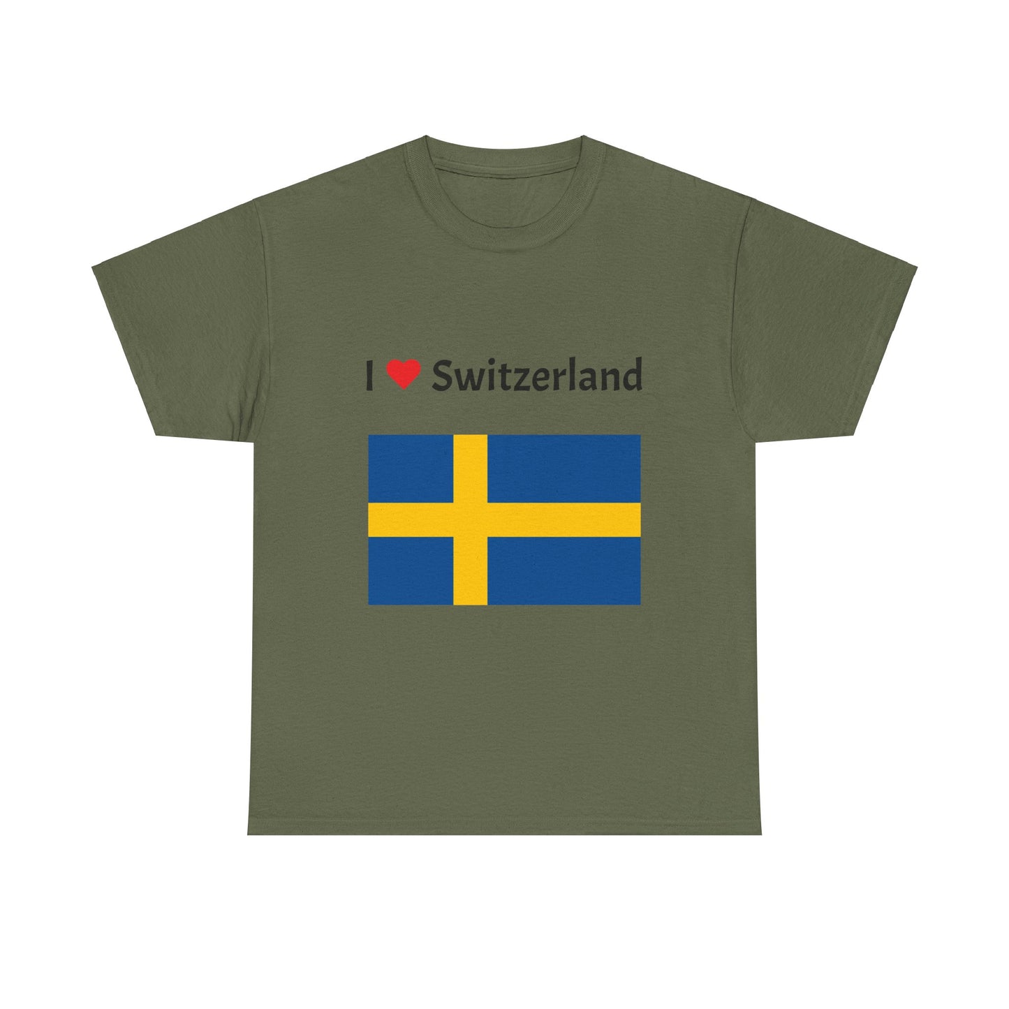 I love Switzerland Sweden Meme T-Shirt