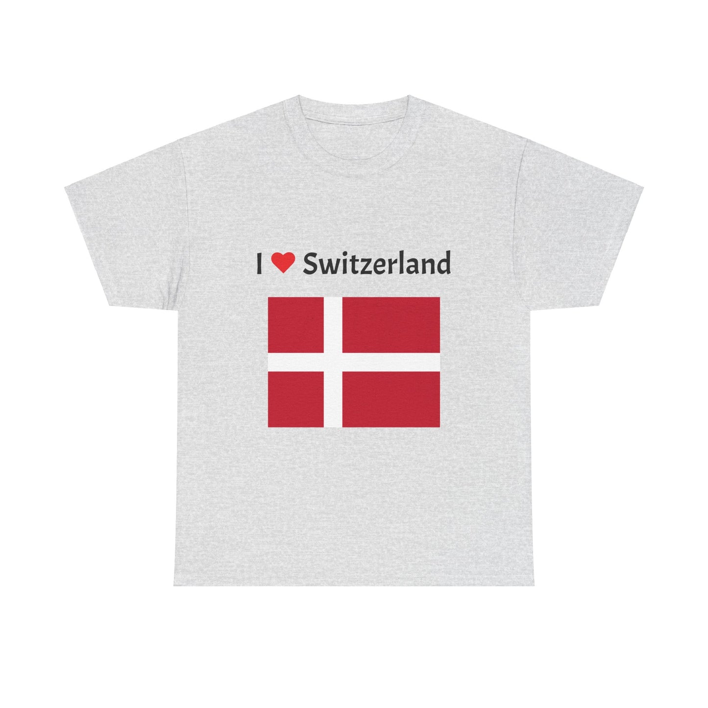 I love Switzerland Denmark T-Shirt