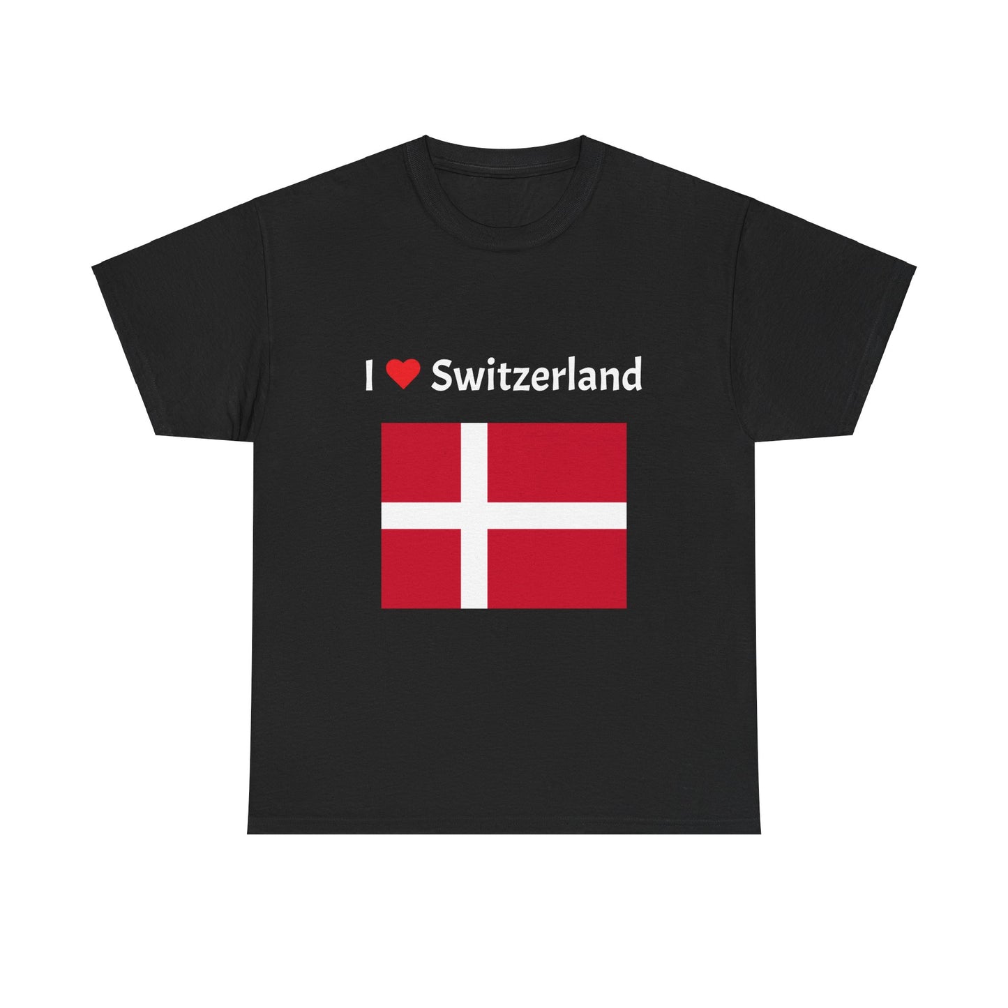 I love Switzerland Denmark T-Shirt