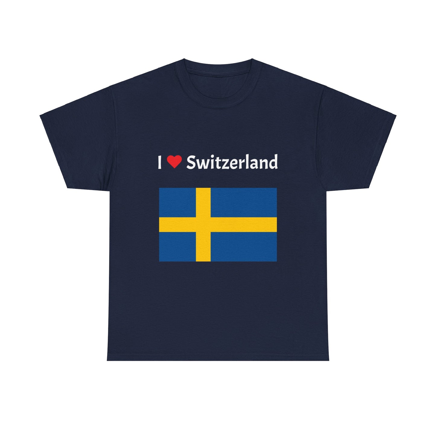 I love Switzerland Sweden Meme T-Shirt