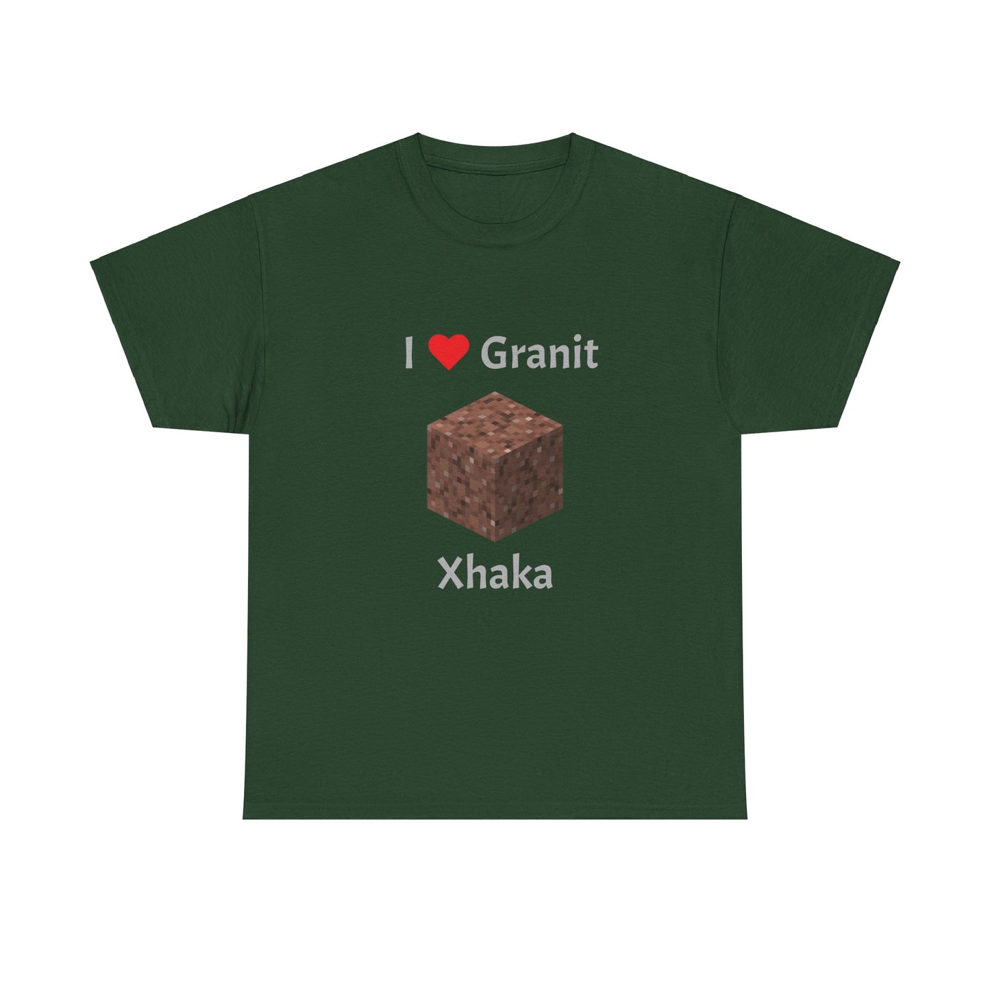 I Love Granit Xhaka Minecraft Granit Tshirt