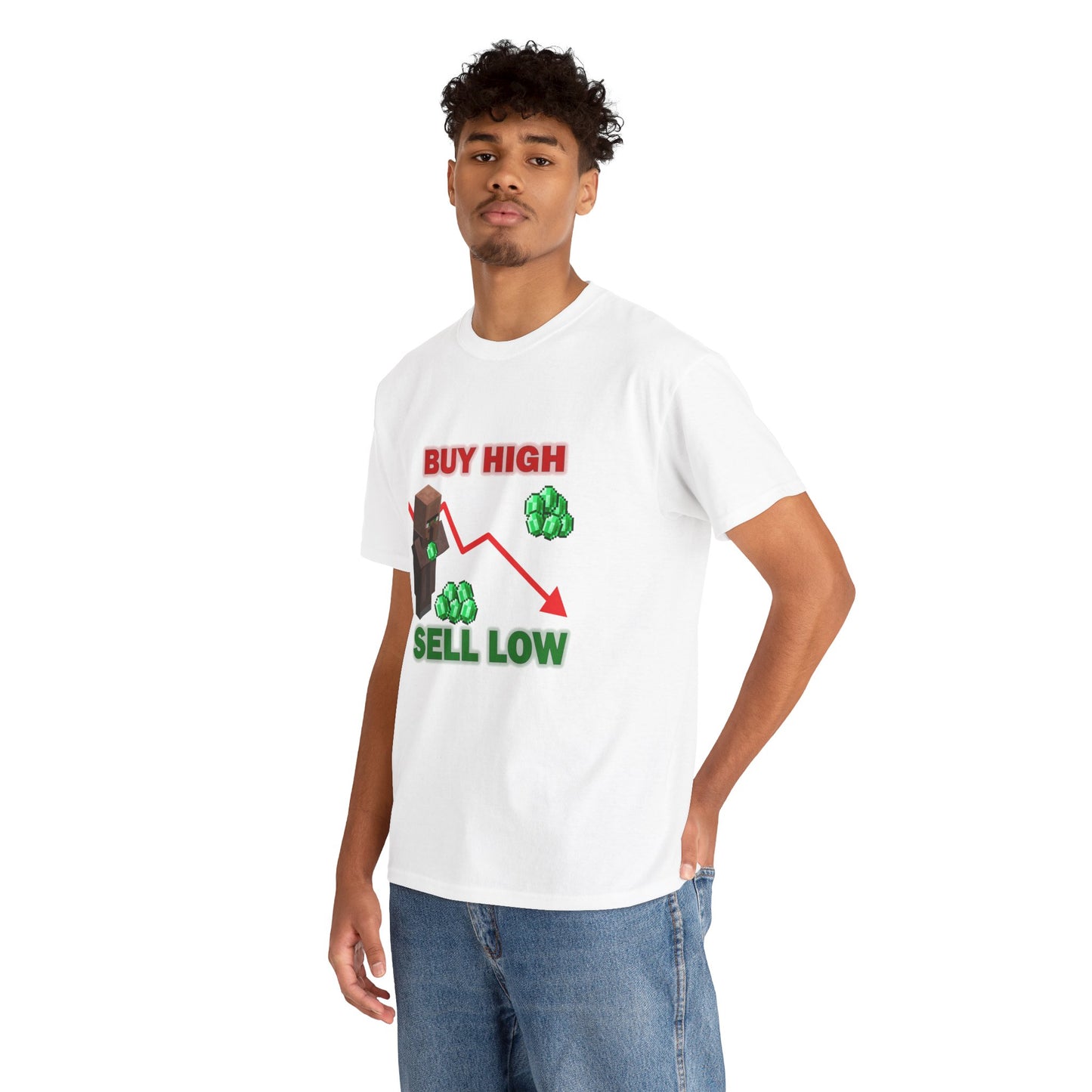 Buy High Sell Low Minecraft Trading T-Shirt